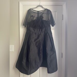 Eloquii Black Tulip Dress